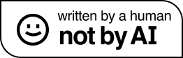 Written by Human, Not by AI badge